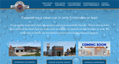 Desktop Screenshot of metroexpresscarwash.com
